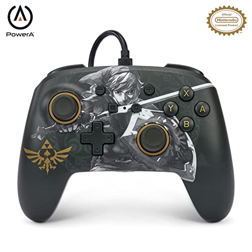 Mando con cable mejorado PowerA para Nintendo Switch - Battle-Ready Link