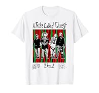 Hip-hop music merchandise design. Official Licensed Merchandise for A Tribe Called Quest Lightweight, Classic fit, Double-needle sleeve and bottom hem Lightweight, Classic fit, Double-needle sleeve and bottom hem
