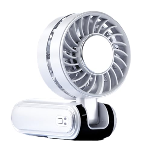 Hipzeepo Ventilador de Alta Velocidad con Bolsa de Hielo, Ventilador Portátil de Refrigeración para Semiconductores, Ventilador Pequeño Plegable con Carga Portátil, Color