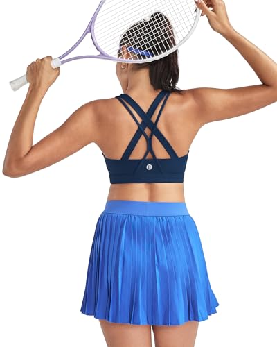Image of RUNNING GIRL Sports Bras for Women,Seamless Strappy Sports Bra High Support Crisscross Back with Removable Pads
