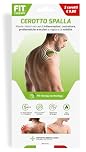 FIT Therapy – Cerotti Antidolorifici e Antinfiammatori Spalla - Per Dolore Muscolare, Artrite, Tendinite, Borsite, Artrosi – NON SCALDA, Impermeabile, Senza Farmaci, Dura 5 Giorni (2 Cerotti)