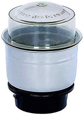 shiva marketers Stainless Steel Mixer Jar/Chutney Jar/Grinder Jar - 400Ml-Compatiable With Maximum Indian Grinder Brands 400Ml Shiva Marketers