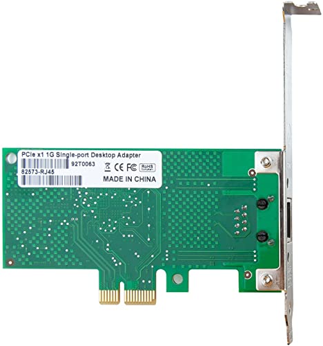 ipolex 1.25G Ethernet Network Card, 1x RJ45+ Port, 10GbE NIC with Intel(R) 82573 Controller - Image 4