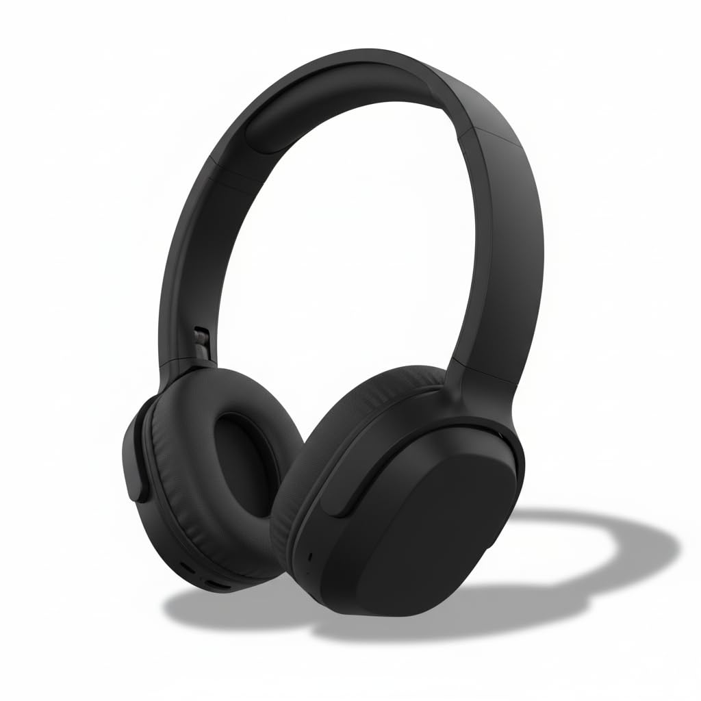 Max Pro Wireless Bluetooth Headphones ? Active Noise Cancelling, Long Battery Life, Touch Controls for Music & Calls