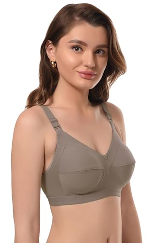 Image of Elina Women's Hosiery Non-Padded Wire Free Regular Bra