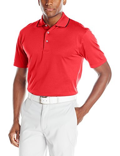 Buy PGA Tour Men's Golf Solid Cotton Short Sleeve Polo Shirt