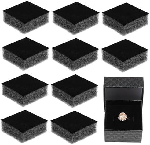 20 Pieces Jewelry Box Inserts Sponge Protective Organizer Storage Rings Accessories Home and Store 20 Pieces Jewelry Box Inserts Sponge Protective Organizer Storage Rings Accessories Home and Store