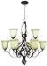 Craftmade 7532AGVM9 9 Light Chandelier