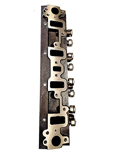 CLEARWATER CYLINDER HEAD Complete 6.5L OHV Diesel Cylinder Heads with Valves & Springs - New Aftermarket Replacement For GM - Pair Fits Cast Number 567 - No Core Return