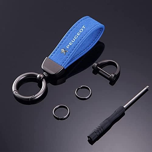 Étui à Clés Voiture Pour Peugeot 206 207 307 308 3008 4008 5008 GT-Line - Protection Clé Portable