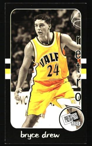 Bryce Drew 1998 Press Pass Double Threat #RT-14 Valparaiso Crusaders Basketball Trading Card