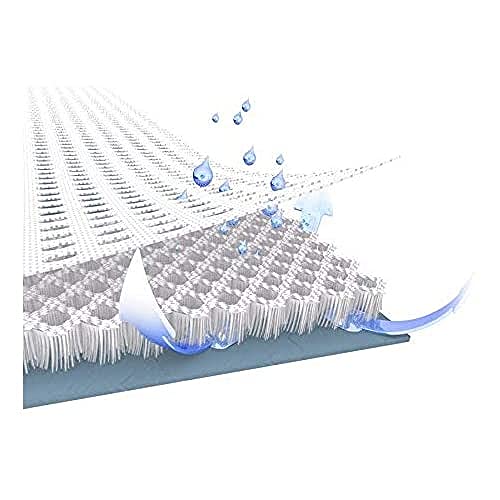 Träumeland Airsafe 3D Nässeschutzauflage mit 3D-Luftpolster zur verbesserten Luftzirkulation, Größe 90 x 200 cm