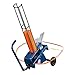 VEVOR Clay Pigeon Thrower, 75-80 Clays Target Thrower, 55+ Yards Automatic Skeet and Trap Launcher on Wheels - with Adjustable Angle, Foot Pedal & Pull Handle for Clays Throwing, Shooting Sports