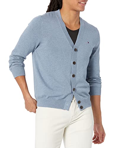 Tommy Hilfiger Mens Adaptive Cardigan with Magnetic Buttons