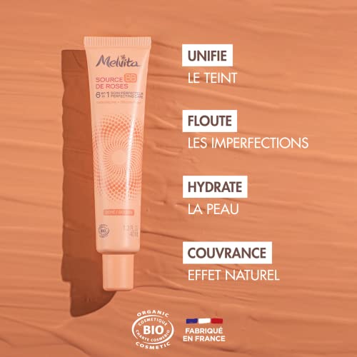 Melvita nectar de roses bb crème claire bio 40ml - vue 3