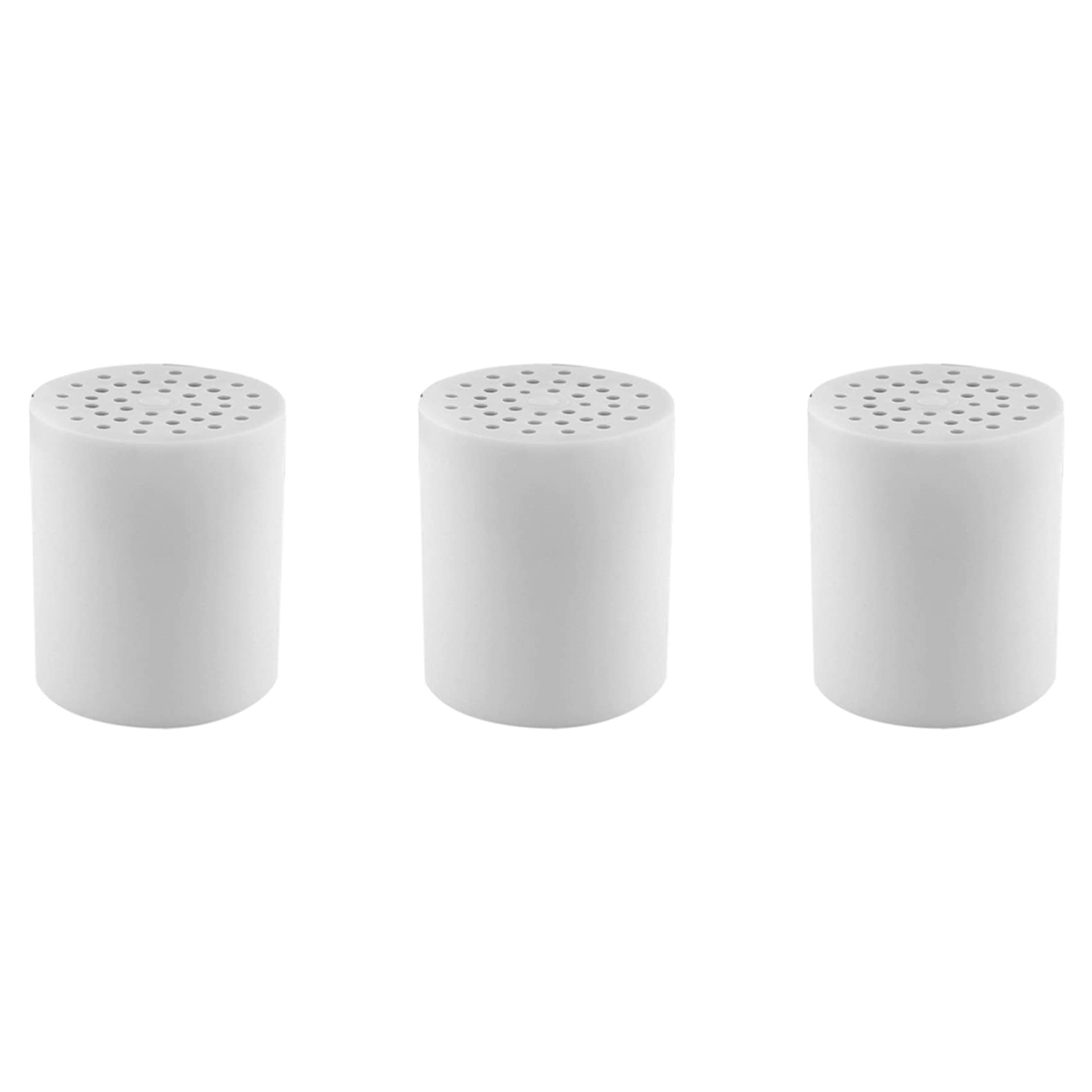 Filtre de douche rechange 20 étapes lot de 3 cartouches universelles sans boîtier