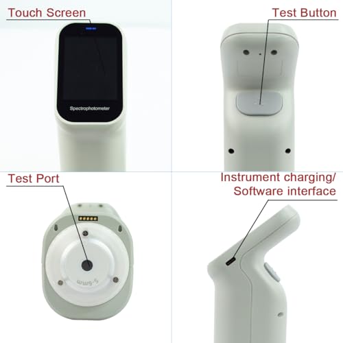 Professional Colorimeter VK10,30+ Parameters,Touch Screen Control, with APP and PC Software