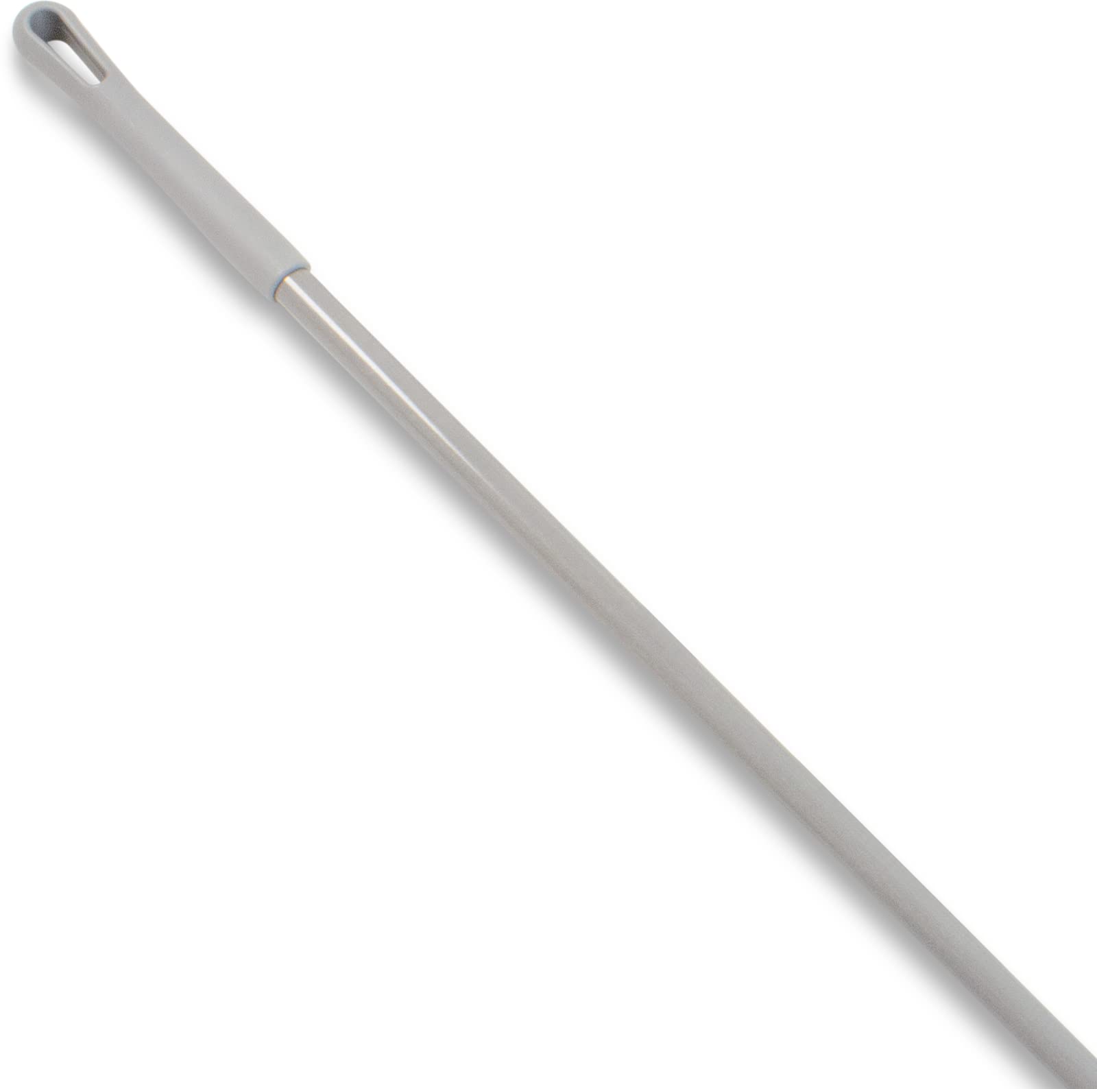 SPARTA 41225EC23 Fiberglass Broom Handle, Mop Handle, Replacement Handle With Acme Threaded Tip For Commercial Cleaning, 48 Inches, Gray, (Pack of 12)
