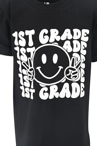 Image of Unique Baby Boys 1st Grade Vibes Only Back to School T Shirt