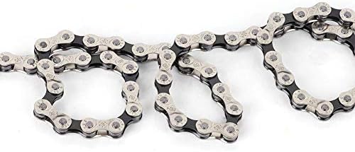 F90 Mountain Bike Chain, High Strength Steel with Hollow-Out Design, 116 Links for Road & Speed) - Image 4
