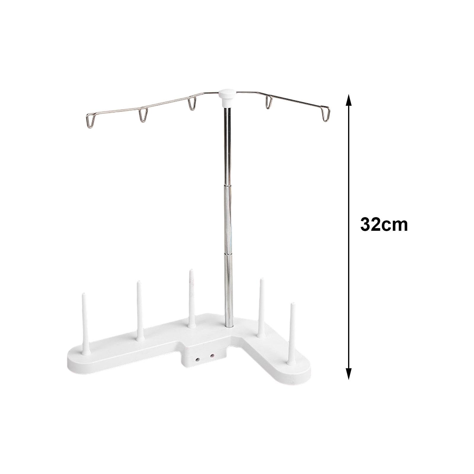 Soporte para Carretes de Hilo, Soporte para Hilo, Fácil de Usar, Multifuncional, Soporte para 5 Carretes, Práctico