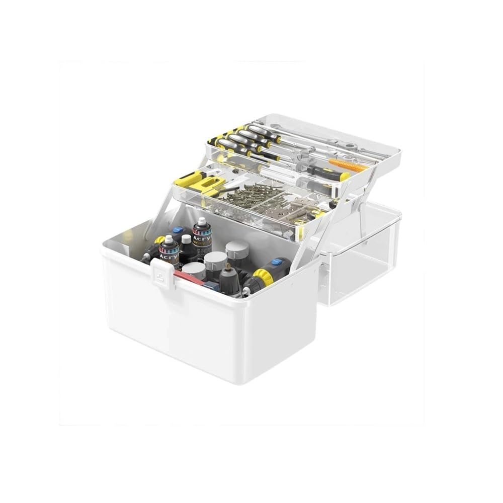 Multi Functional Hardware Toolbox, Large Capacity Storage, Industrial Maintenance, Household Goods Sorting Storage and Toolbox