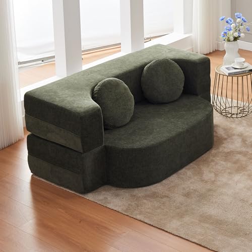 QAMITAL �\�t�@�[�x�b�h �V���O�� �\�t�@ �\�t�@�[ �x�b�h �܂肽���ݎ� �ȃX�y�[�X 2�l�|�� 3�l�|�� 4�l�|�� �N�b�V�����t�� ������� �R���p�N�g �f�U�C�� (��, �V���O��) (2�l�|��,�Z�� �ΐD��)