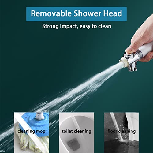 Handheld Shower Head With Hose,Lonaney Turbo Fan Shower, Detachable Shower Head, Vortex Turbocharged Shower Head, Hydro Jet Shower Head Kit For Low Water Pressure #TOP3