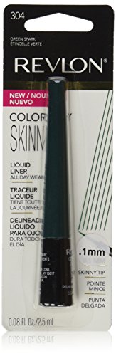 Revlon ColorStay Skinny Liquid Eyeliner, Green Spark