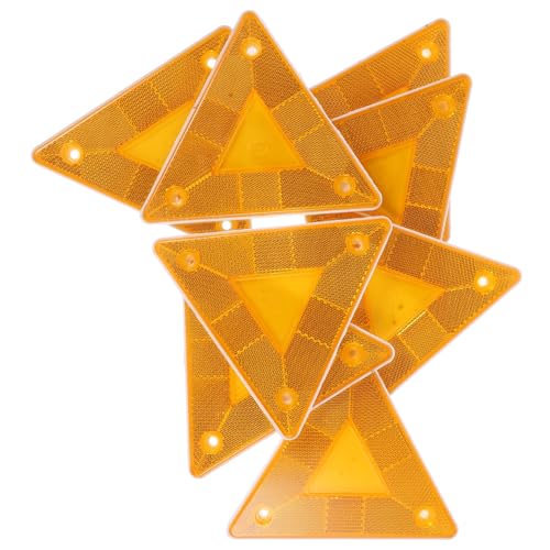 Panneaux de signalisation pour camions lents ULTECHNOVO : lot de 8 triangles réfléchissants