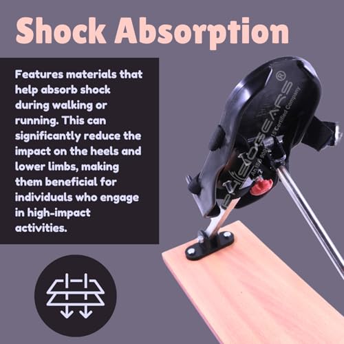 Image of Physiogears Physio Therapy Heel Stretcher (Heel Wood)