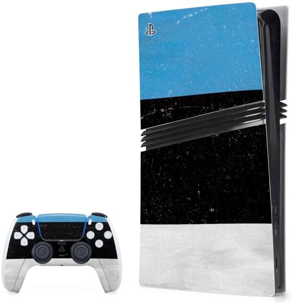 Skinit Decal Gaming Skin Compatible with PS5 Pro Bundle - Serbia Flag Distressed Design