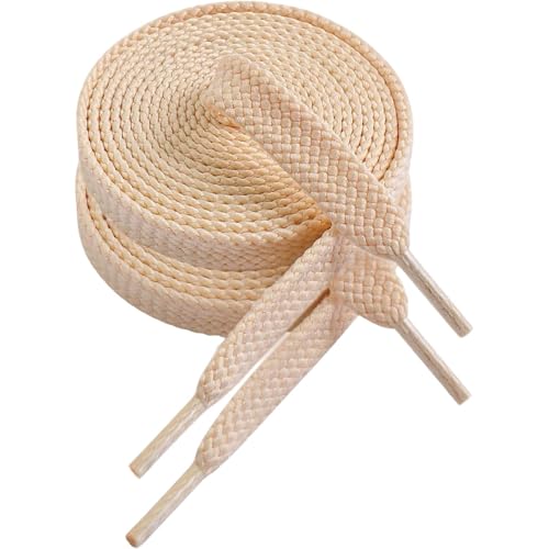 Image of VSUDO 2 Pairs Double Layer Flat Sneaker Shoe Lace, Flat Shoelace /Shoe String