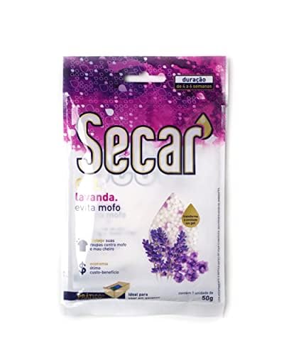 Anti Mofo Secar Original Gel 50g Caixa C/ 5 Unidades (Lavanda)