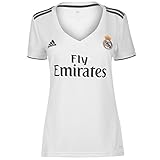 Ropa deportiva Adidas adidas Real H JSY W Camiseta, Mujer, Multicolor (Blabas/Negro), M