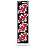 Rico Industries NHL Jersey Devils Die Cut 4-Piece The Quad Sticker Sheet
