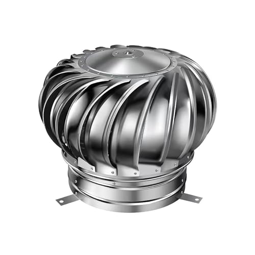 Equipo productor de electricidad vertical en acero inoxidable con kit de turbina eólica para techo