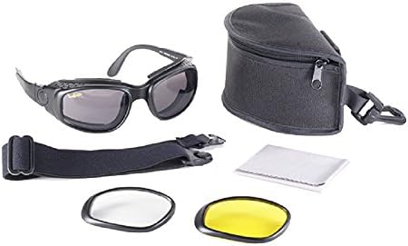 Multi Lens Sunglasses Motorcycle Biker Ski Goggles Ansi Z80.3 FS