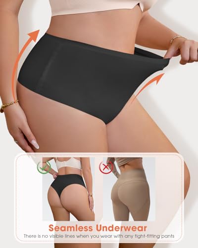 Shapewear Tummy Control Underwear For Women High Waisted Compression shapewear Lightweight Control Panties4