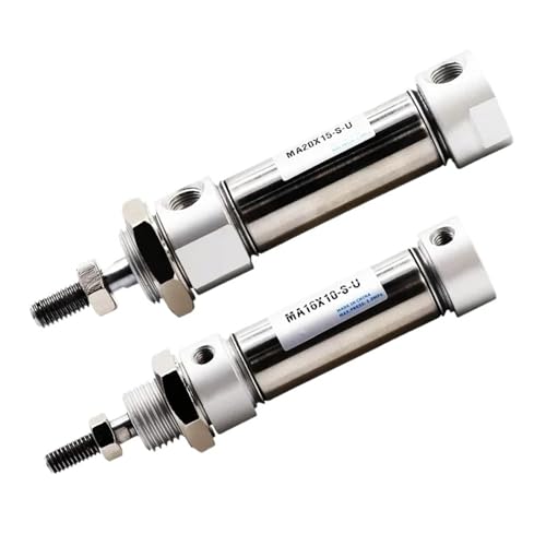 Vérin pneumatique MA 40 inox double action contre usure mécanique