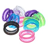 HONMEET 48stücke Finger Für Fingerringe Für Friseur Und Haustierhaarschnitt Einfache Installation Und Handhabung