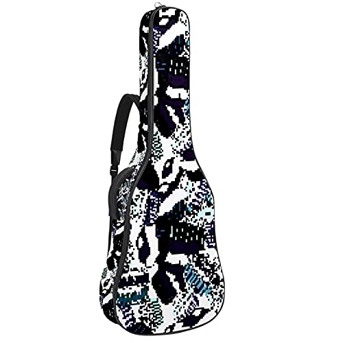 Sac à dos pour guitare de moins de 106,7 cm, housse basse classique et folk rétro réglable