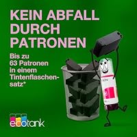 Epson EcoTank ET-2922 | Für vielbeschäftigte Haushalte | Wi-Fi | A4 | Drucken, Kopieren, Scannen | LC-Display | AirPrint-kompatibel | Kompakt | Enthält bis zu 3 Jahre Tinte – Ansicht 5