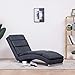Produktbild Festnight Relaxliege Liegesessel | Lounge Liege Chaiselongue | Wohnzimmer Liegestuhl Relaxsessel in Wildleder-Optik, Grau