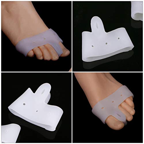 EXCEART 3 pares de protetores de dedo de gel, protetores para metatarso de silicone, protetores de b