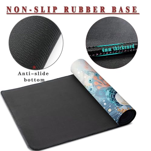 Tapis souris imperméable extra large à haute précision rétro 13 - 3