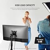 NEEWER Monitor Mount Adapter with Quick Release VESA Mount, 270° Adjustable Metal 5/8" C Stand Light Stand Adapter for Impact Screen Outdoor TV up to 17-32", Max Load 17.5lb/8kg, MA010 - Image 6