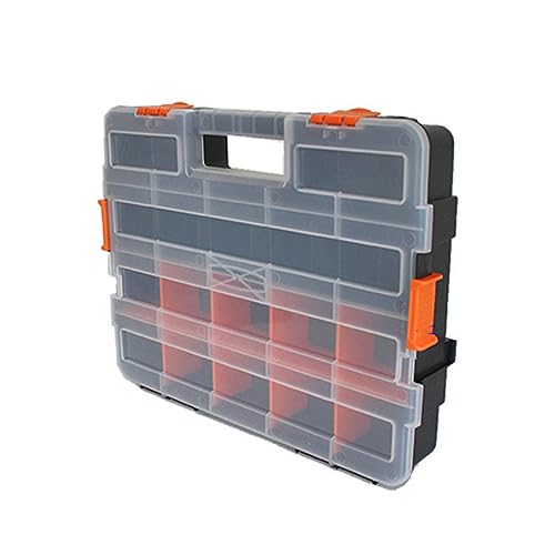 BESTonZON Portable boîtier de composant Moule Alimentaire Rond Panier d'escalier Composants electroniques Pot de Lait Vase électronique Porte- Visser Boîte de Rangement élément