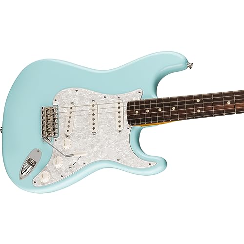 Fender Cory Wong Stratocaster RW Limited Edition Daphne Blue – Guitare Électrique Signature - Les Beatles, Paul McCartney, John Lennon, RIngo Starr, George Harrison Fender Cory Wong Stratocaster RW Limited Edition Daphne Blue - Guitare Électrique Signature – Image 6