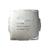 VERSION PCIe : PCIe 3.0 c I3-7300 I3 7300 Processeur d\'unité centrale à double cœur quatre fils 4,0 GHz 4M 51W LGA 1151